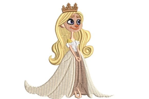 Cartoon Princess Embroidery Design 4 Review