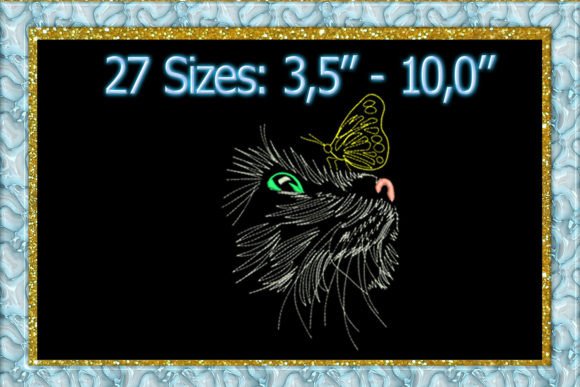 Cat with a Butterfly Embroidery: A Seasonal Review