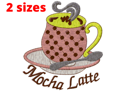 Cup Embroidery Design: A Romantic Review