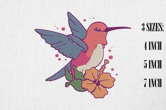 Cute Kawaii Hummingbird Embroidery Review