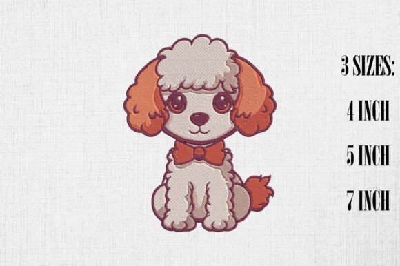 Cute Poodle Embroidery Design Review