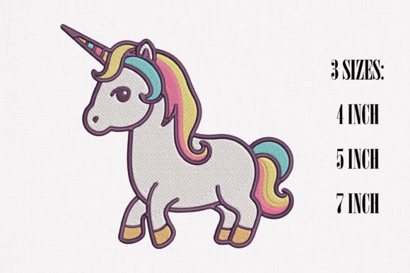Cute Unicorn Embroidery Design Review