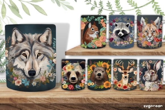 Embroidery Animals Mug 11 Oz Bundle Review