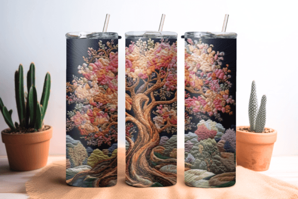 Embroidery Tree Tumbler Wrap Review