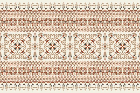 Geometric Floral Cross Stitch Embroidery Review