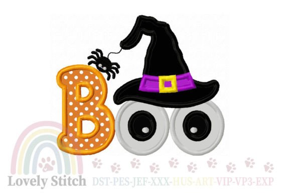 Halloween Boo Embroidery Review