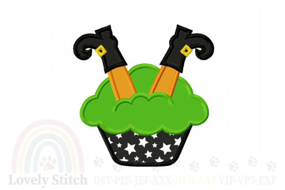 Halloween Cupcake Applique Embroidery Review