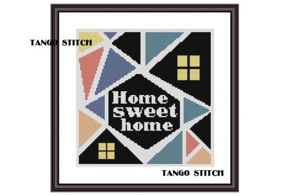 Home Sweet Home Geometric Embroidery Review