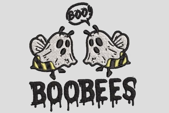 Horror Halloween Boobees Animal Embroidery Review