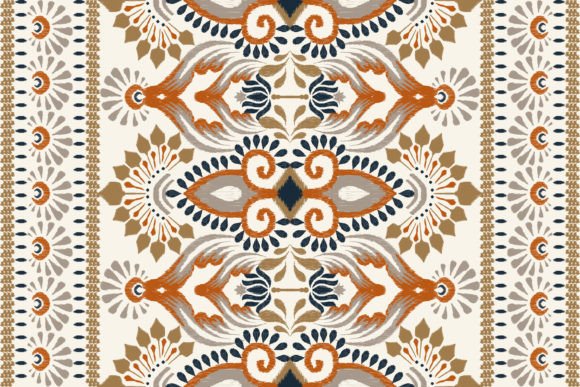 Ikat Floral Paisley Embroidery Review