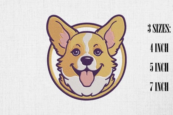 Kawaii Corgi Embroidery Design Review