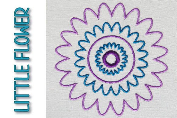 Little Flower Embroidery File Review