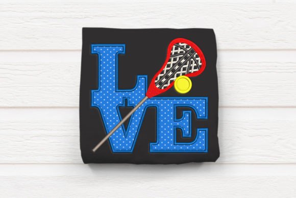 Love Lacrosse Applique Embroidery Design Review