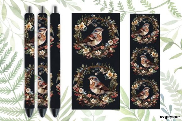 Review: Embroidery Sparrow Pen Wraps Sublimation