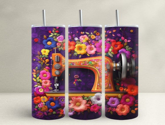 Sewing Machine Embroidery 20oz Tumbler Review